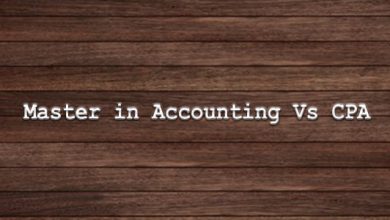 Master in Accounting Vs CPA