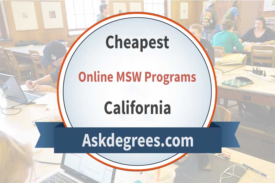 Cheapest Online Programs in California