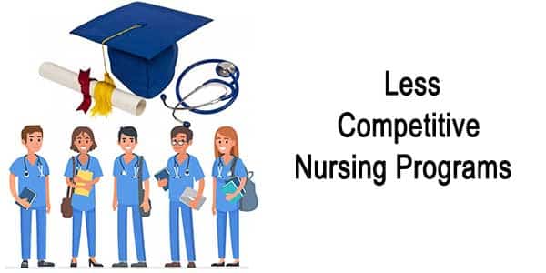 Less Competitive Accelerated Nursing Programs 2023: 7 Easy Options